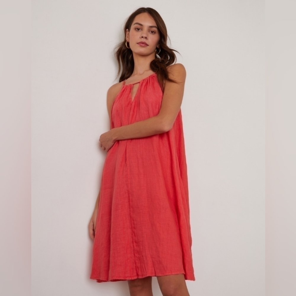Velvet by Graham & Spencer DORA LINEN DRESS - FLIRT - Picture 5 of 5